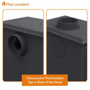 4.5kw cast iron multifuel stove