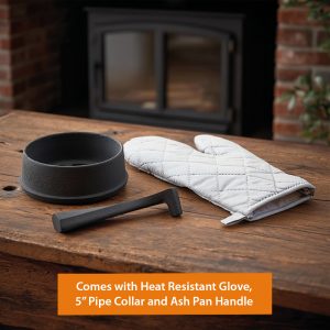 4.5kw cast iron multifuel stove