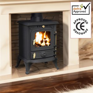 4.5kw cast iron multifuel stove