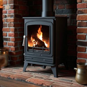 4.2kw steel eco multifuel stove