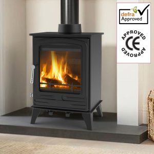 4.2kw steel eco multifuel stove