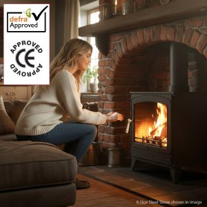 5kw steel eco multifuel stove