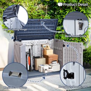 heavy duty 5ft outdoor storage box
