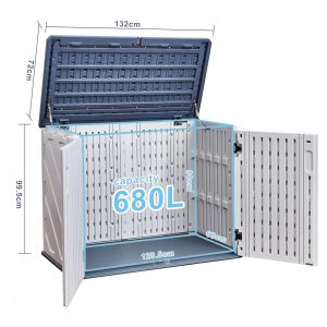 heavy duty 5ft outdoor storage box