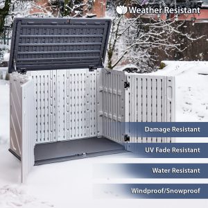 heavy duty 5ft outdoor storage box