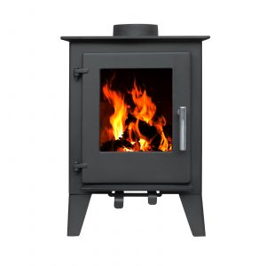 milano 5kw steel multifuel stove