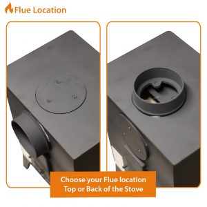 milano 5kw steel multifuel stove