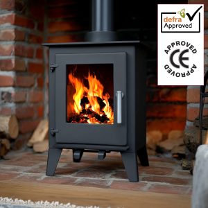 milano 5kw steel multifuel stove