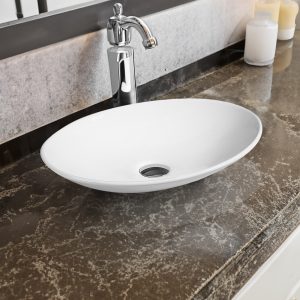 7526 ceramic oval countertop basin