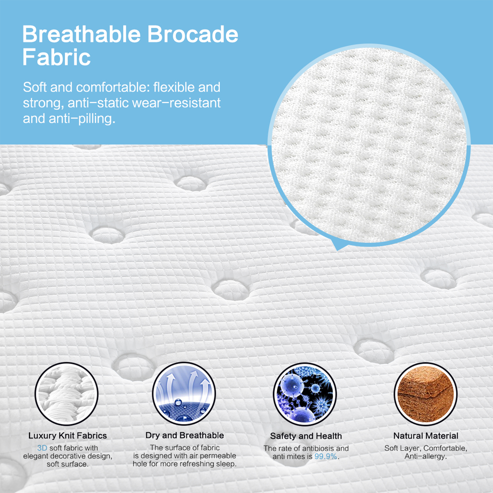 tranquil single medium cool gel memory foam pocket sprung mattress