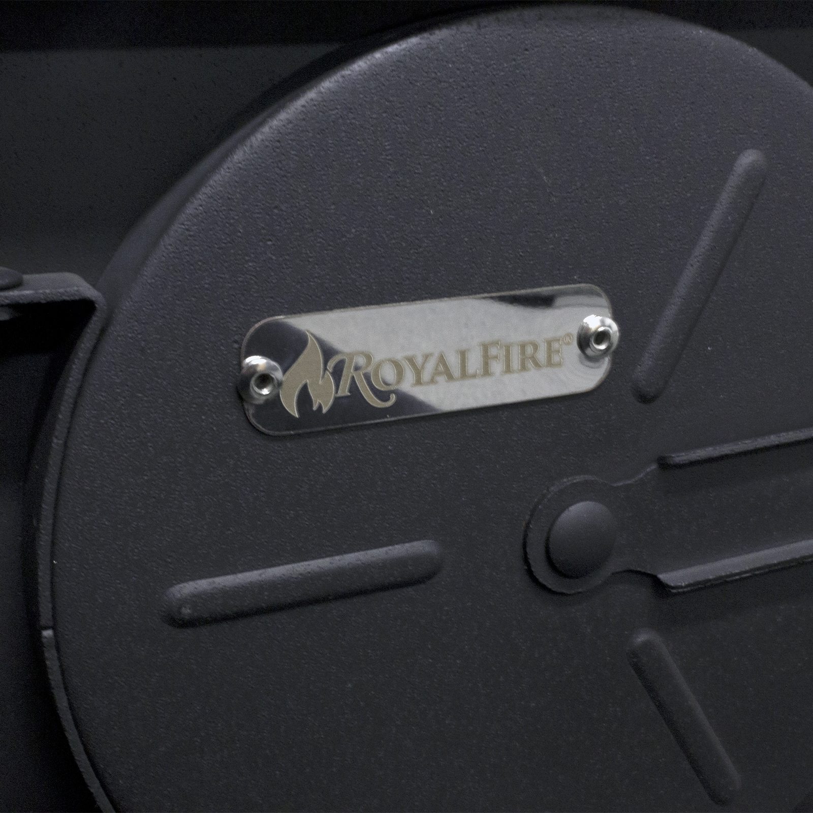 orion portable tri pod tent stove in black