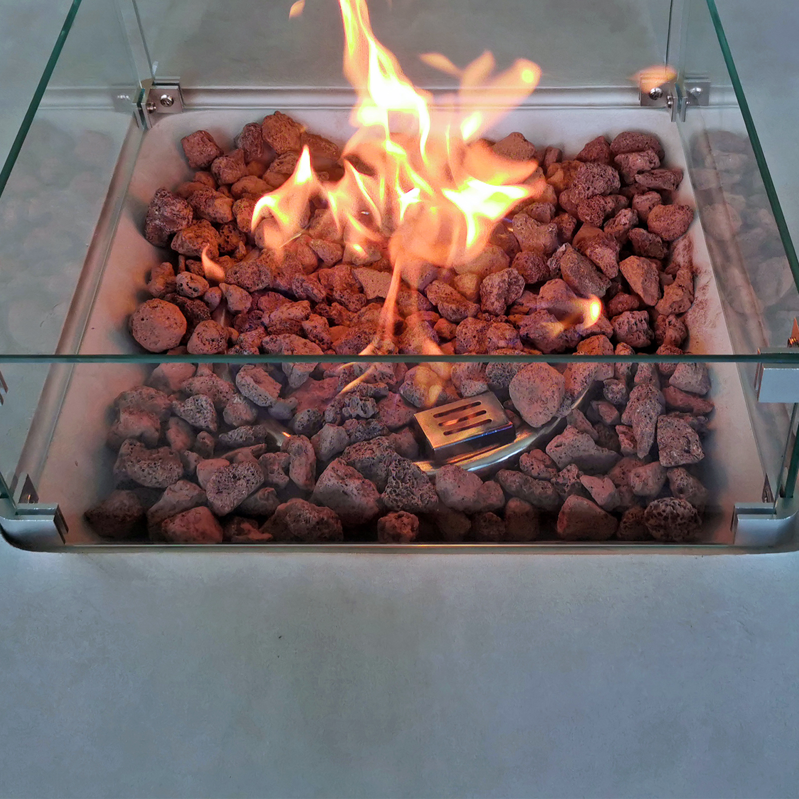 lanzarote grc square gas fire pit