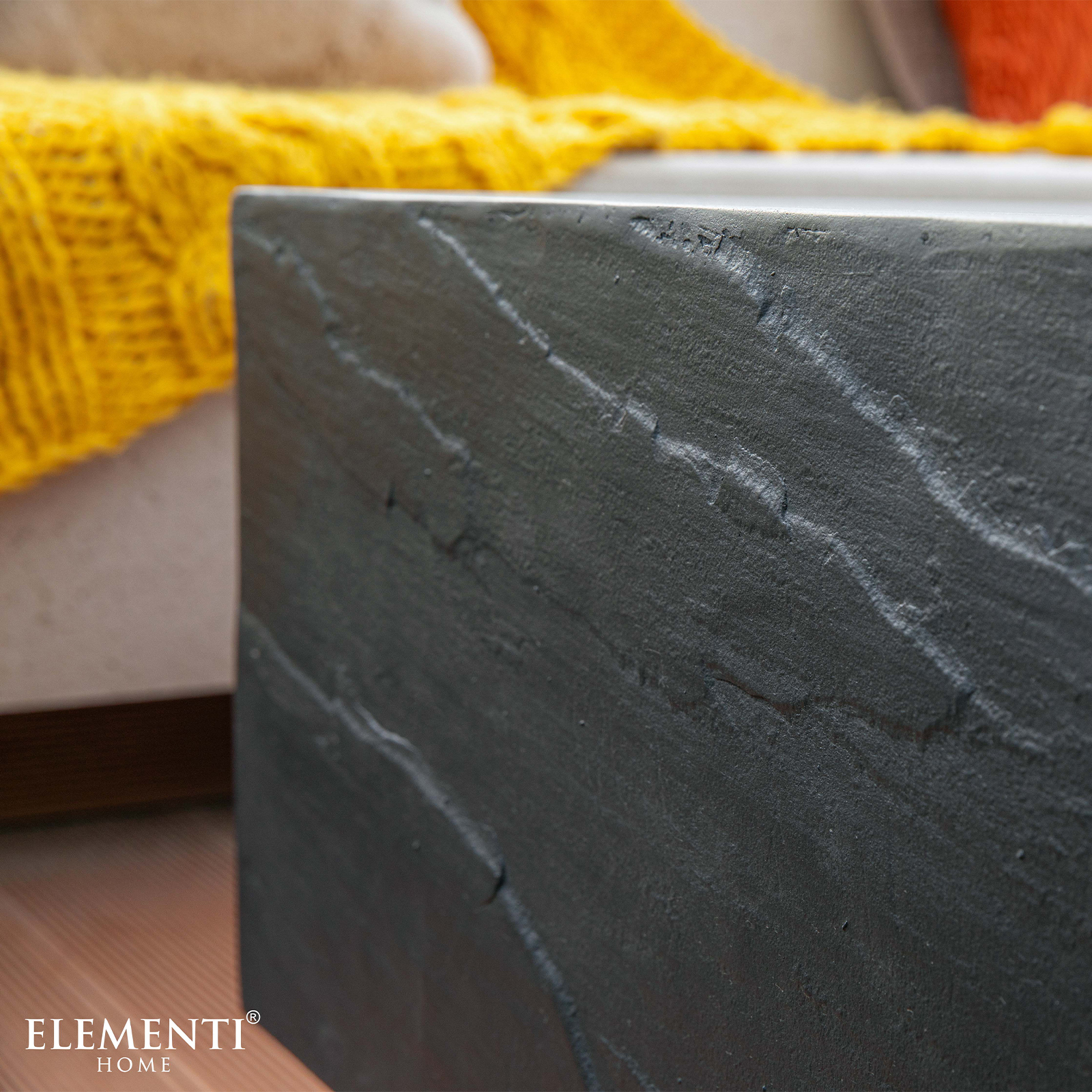 colorado grc large coffee table in slate black