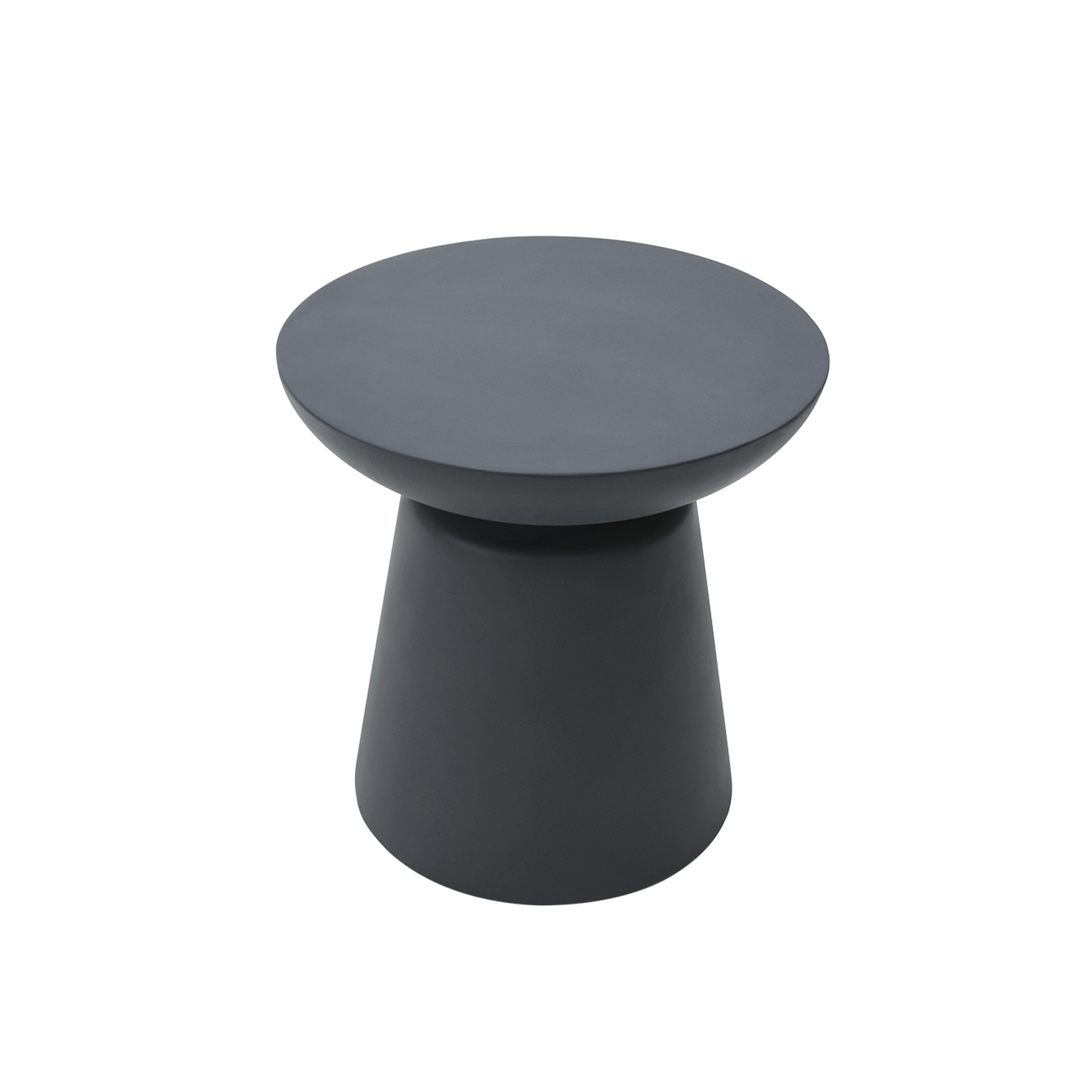 kylix grc side table in slate black