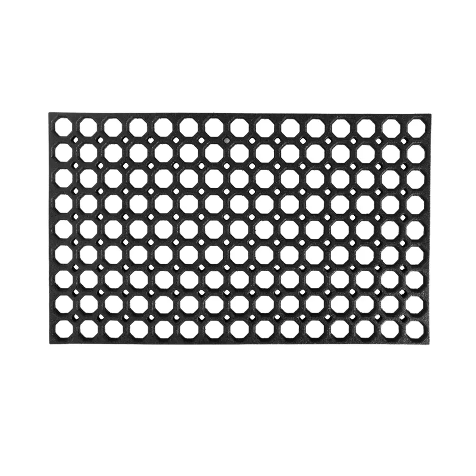 honeycomb medium outdoor doormat with open back