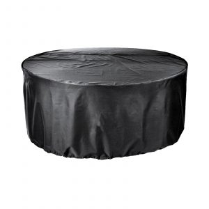 ezbreathe 4 6 seat round patio set cover in black