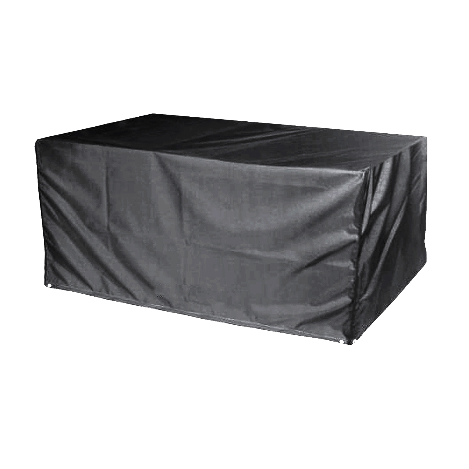 ezbreathe rectangular dining table cover in black