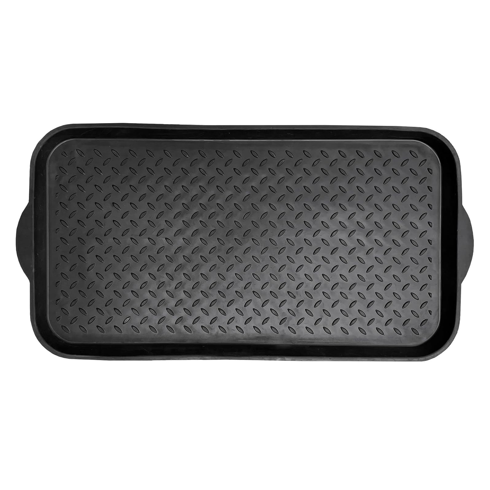 shoe storage tray in black