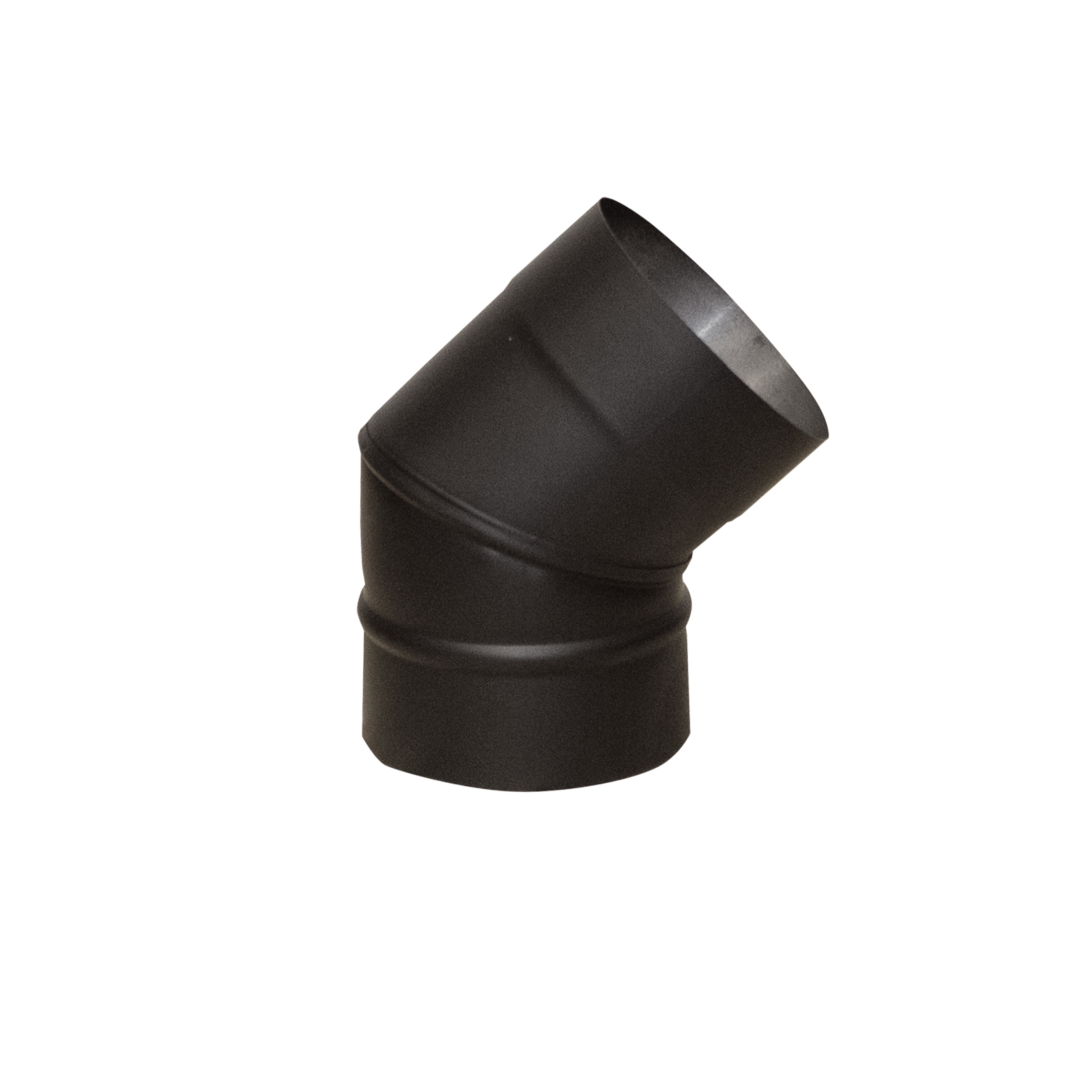 flue pipe 45 degree elbow bend for 5" inch (125mm)