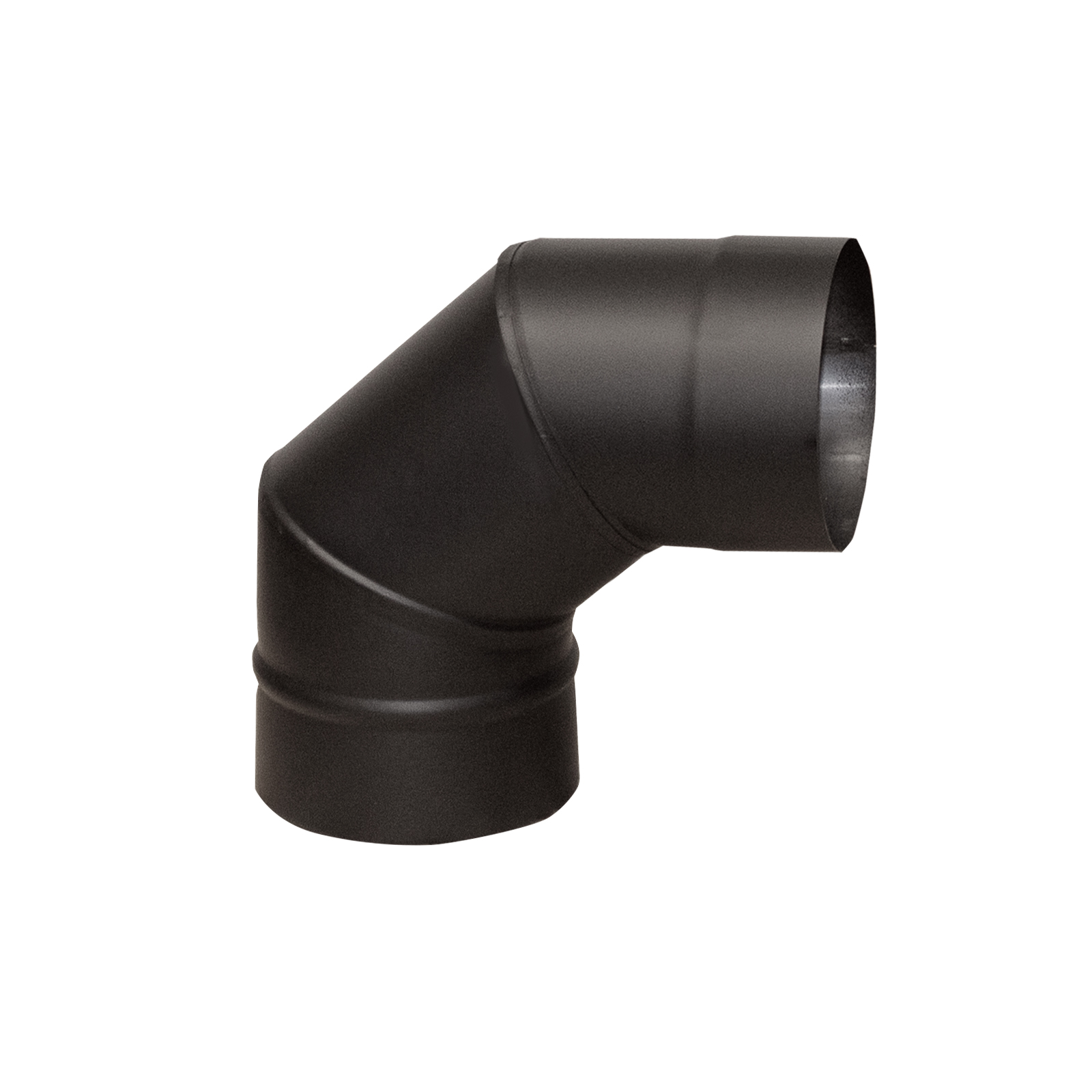 flue pipe 90 degree elbow bend for 5" inch (125mm)