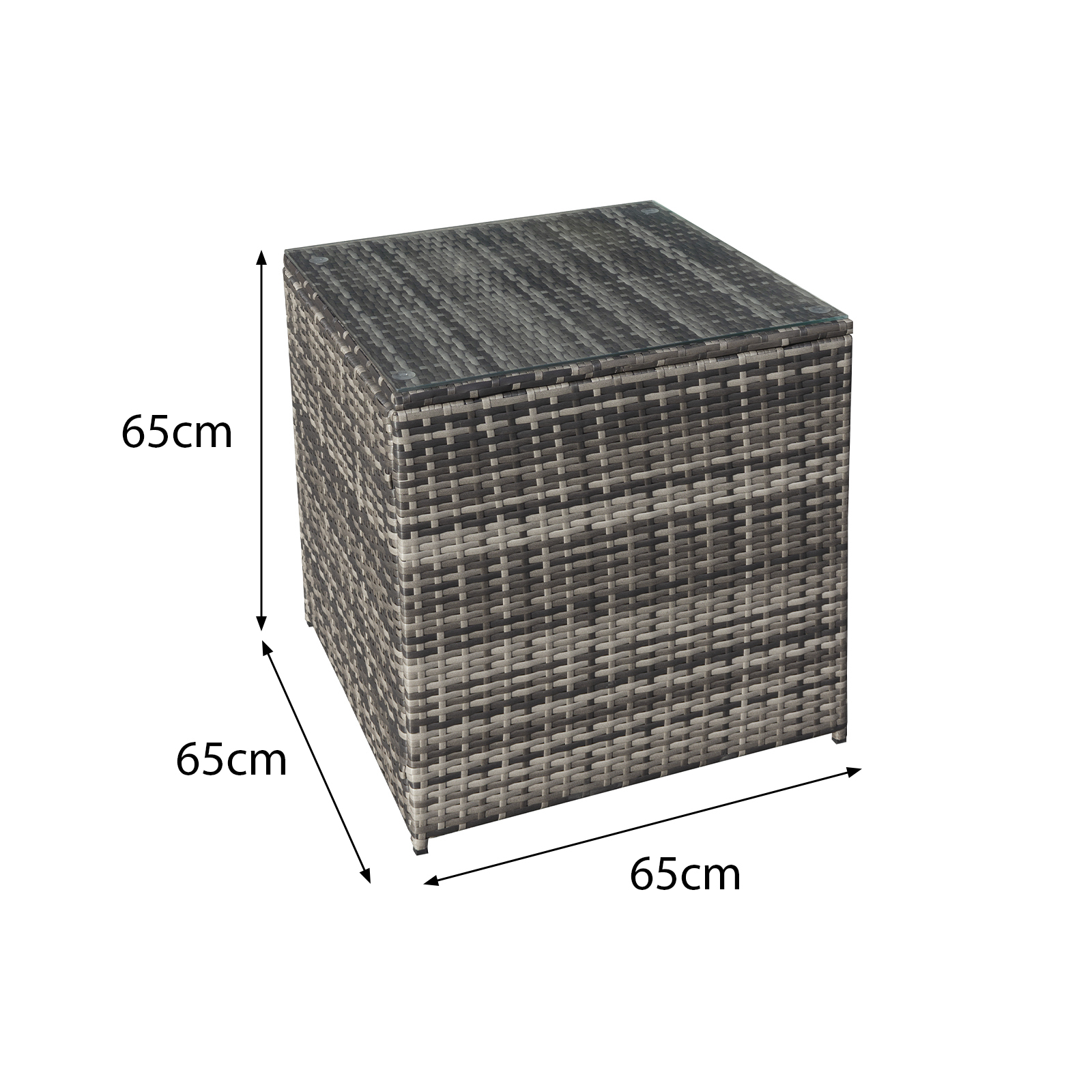 malta rattan 8 seat corner set in walnut grey