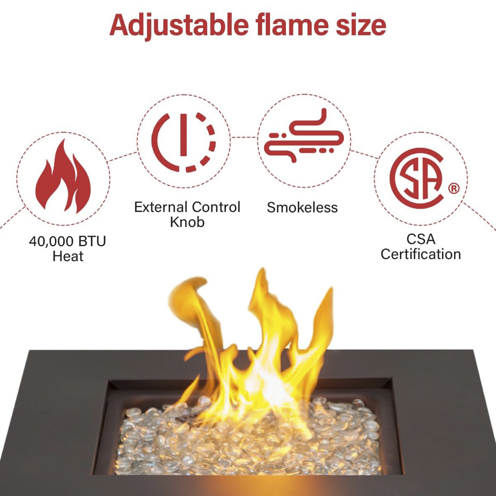 trinidad rattan modular 6 seat firepit chaise lounge set in dove grey