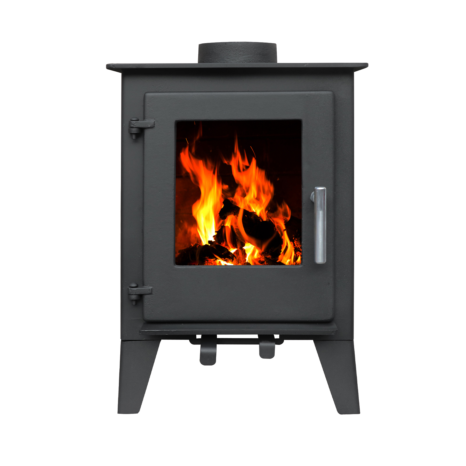 milano 5kw steel multifuel stove