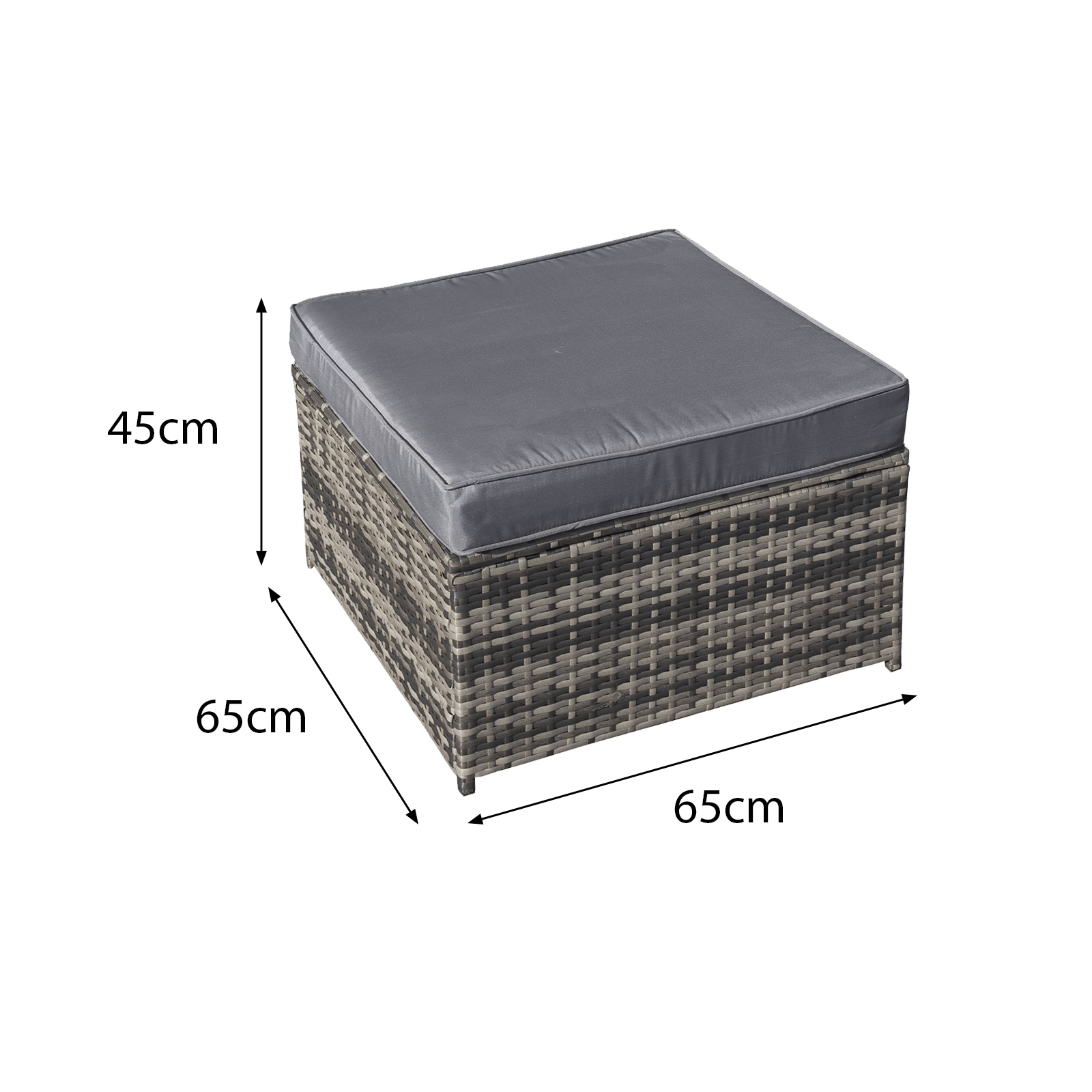 malta rattan 9 seat rising table u shape set in walnut grey