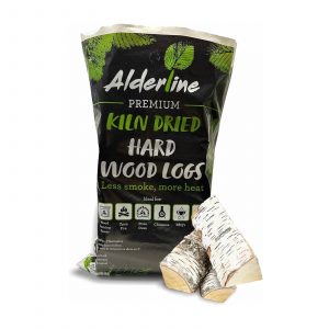 alderline 7kg bag of kiln dried birch firewood