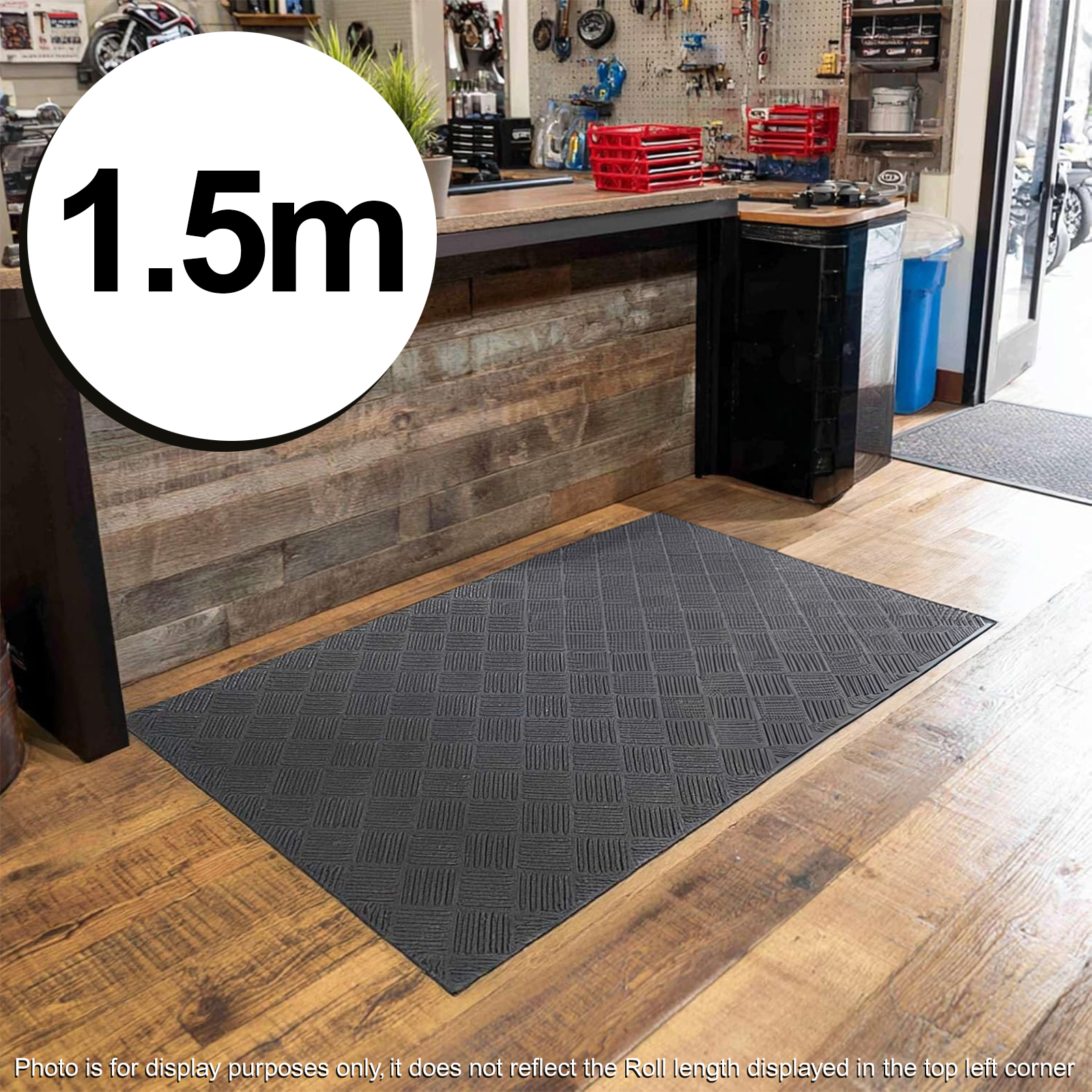 deckplate 1.5m x 1.2m non slip heavy duty floor mat