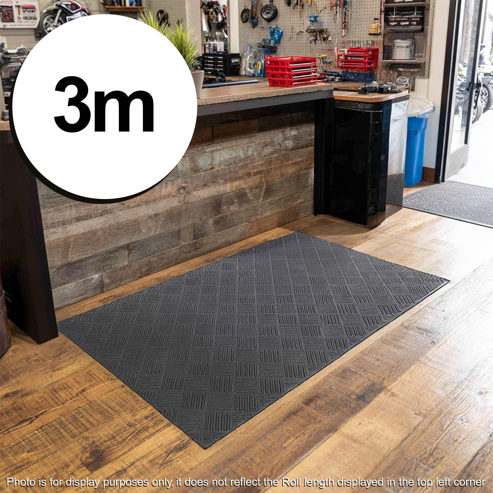 deckplate 3m x 1.2m non slip heavy duty floor mat