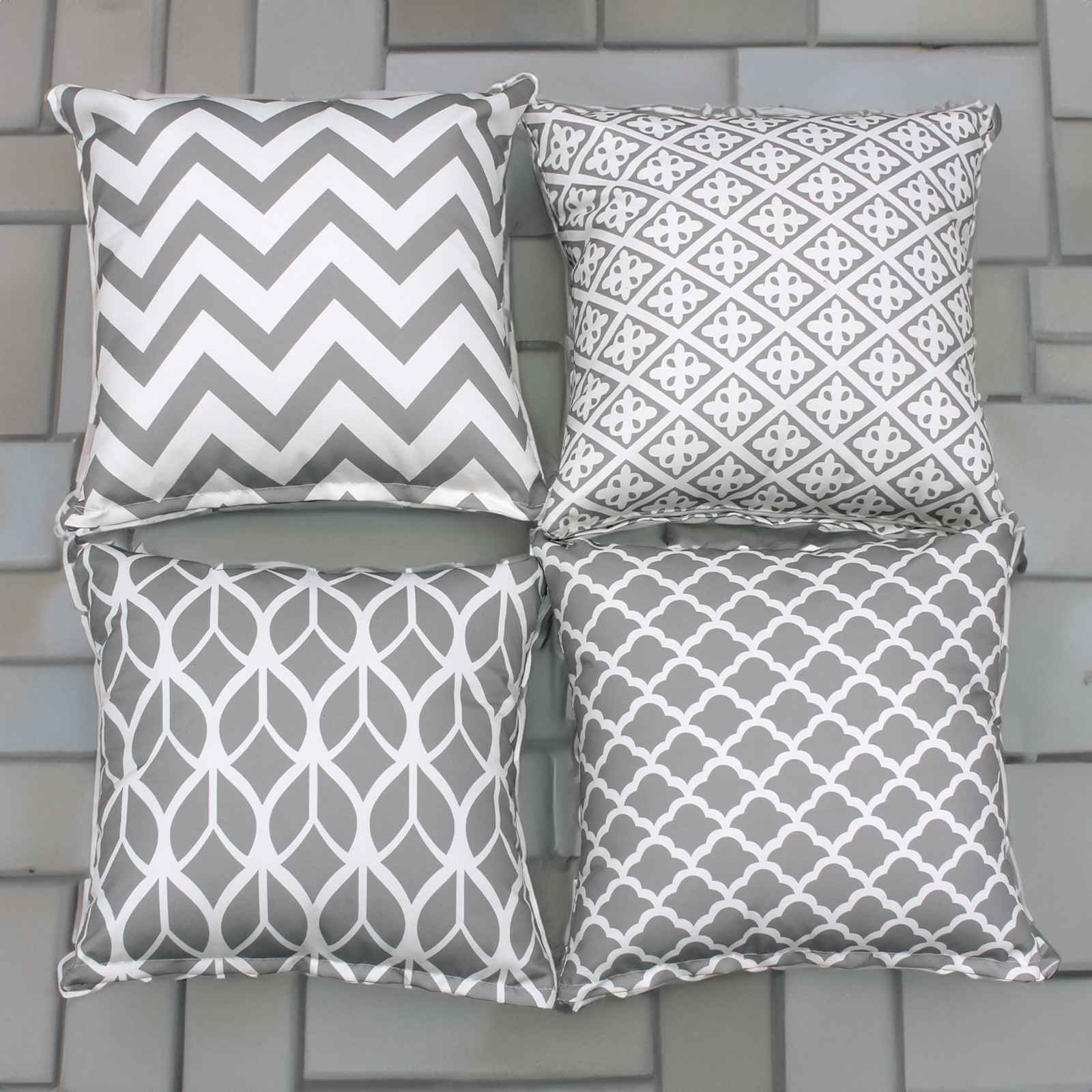 stonewave scatter cushion assortment (pack of 4)